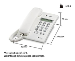 Panasonic Corded Telephone, White