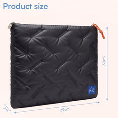 House of Quirk Laptop Sleeve Bag 13-14 Inch | Fashion Waterproof Soft Laptop Sleeve Case for Women & Girls | Lightweight Protective Computer Bag for Office, School & Travel (Purple)