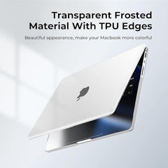 Meyaar Compatible with MacBook Neo Case 13 Inch A3404 with A18 Pro Chip 2026, Transparent Hard Shell Plastic Snap-On Protective Cover (Crystal Clear, for MacBook Neo 13” (A3404))