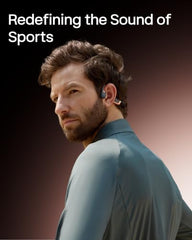 SHOKZ OpenRun Pro 2 Bone Conduction Sports Headphones, Black