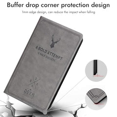 Robustrion Cover for Redmi Pad 2 11 inch Cover Case, Deer Pattern Flip Stand Cover Case for Redmi Pad 2 11 inch Tablet [Auto Sleep/Wake Support] - Black