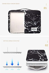 MOCA Laptop Sleeve Case 15-15.6 inch, Shockproof Protective Computer Sleeve Cover with Accessories Pocket, Water Resistant Compatible for MacBook Dell HP Acer Asus Lenovo