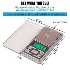 Dr. Care Jewellery Scale | Digital Weight Scale for Gold & Precious Metals | Electronic Weighing Machine 0.01g to 200g | Small and Accurate Weight Machine for Jewellery Shops - Silver