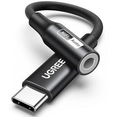 UGREEN USB C to 3.5mm Audio Adapter, Hi-Res 32bit/384KHz Type C Aux Dongle