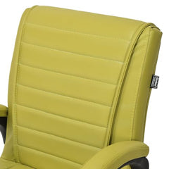 KITHANIA Executive Office Home Study Chair Library Chair with Cushioned Arm Rest & Seat Back, Reception or Conference Room Seating, 100 Kgs Limit (2, Pink, Double Pipe Chrome Frame)
