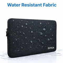 Photon 15 Inch to 15.6" Inches Laptop Case with Charger Pouch | Waterproof Laptop Sleeve | Laptop Cover Bag, Blue
