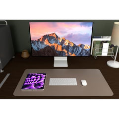 Scarters Desk Mat & Extended Mouse Pad 90x45cm | Reversible, Blue & Yellow