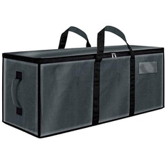 Storite 81 L Jumbo Super-Size Nylon Heavy Duty Underbed Storage Bag | Moisture Proof Multi-Purpose for Toys/Blankets/Clothes/Moving Bags With Strong Handles Rectangular (87x26x36 CM) - Teal