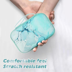 VNJ Accessories Premium Protective Case Fit for Apple Magic Mouse 1 and Magic Mouse 2, (Green Marble)