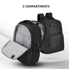 Safari Nex 26L Laptop Backpack Bag for Men and Women, Ideal for Office Use/School/College, 2 Compartment, Rain Cover, Antitheft Pocket, USB Port, Trolley Sleeve & Organizer, Olive