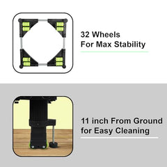 ZOLMIX Sturdy Premium Stainless Steel Washing Machine Stand for Top Load