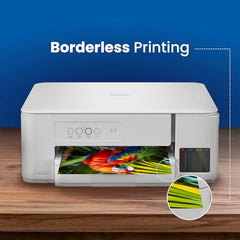 Brother Ink Tank DCP-T236 (New Launch) All in One (Print Scan Copy) Color Home Printer, 27/11 PPM BK/CL, 150 Sheet Paper Tray, Print Upto 7.5K Pages in Black & 5K in Color Each (CMY),Free Installation
