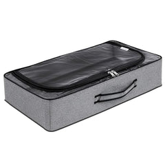 Storite Medium PVC Underbed Storage Bag with Handles Clear Window