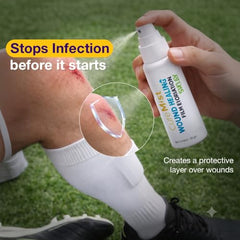 CureMist AYURVEDIC First Aid Wound Spray || Antiseptic, AntiFungal || Patented || Instant Relief to Cuts, Burns, Abrasions & Dry surgical Wounds II Reduced Scarring II Great for Sports Injuries || 100% Ayurvedic Ingredients only || Haldi Palandu Lavanga…