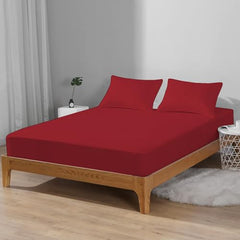 Trance Home Linen Premium 220 GSM+ 72"x36" Single Bed Size Cotton Terry Waterproof Mattress Protector | Elasticated Fitted Non-Toxic Bed Protector | Single Bed Mattresses Cover 72x36 inch, Brown