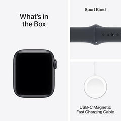Apple Watch SE 3 GPS 44mm Starlight Aluminium Case with Starlight Sport Band - S/M