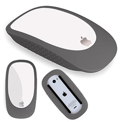 Oboe Silicone Case Cover Protective Skin Compatible With Apple Magic Mouse 1/2 and Magic iPad Mouse (Black)