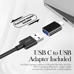 Computer Speakers for Desktop PC, USB Monitor Speakers for Mac Windows
