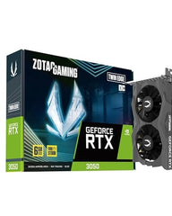 ZOTAC Gaming GeForce RTX 3050 6GB Twin Edge OC Graphics Card - Black | 6 GB | DLSS | GDDR6 | 96 bit | Dual Fan | SFF Ready | ZT-A30510H-10L | Only Graphics Card with 5 Year Warranty