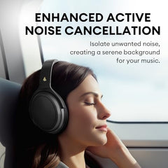 Edifier Wh700Nb Active Noise Cancelling Headphones - 68H Playtime - Ai Call Noise Cancellation - Dual Device Connection - Lightweight & Foldable Design - Fast Charge - Bluetooth 5.3 - Ivory - On Ear
