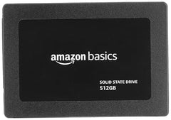 amazon basics 2.5 inch SATA Internal SSD 256 GB | Speed up to 550 MBps | Shock Resistant | Energy Efficient | High-Speed Performance