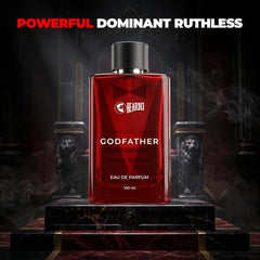 Beardo Godfather Perfume for Men | Long Lasting Perfume for Men | Aromatic & Spicy Scent | Gift for Husband, Boyfriend & Men | 20ml