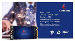 GAMERKING 256GB M.2 2260 SSD, SATA III 6Gb/s, High Performance Internal Solid State Drive for Desktop & Laptop
