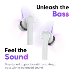 Mivi DuoPods B4 Ear Buds Wireless, 50H Playtime, ENC, 13mm, Bluetooth 5.1