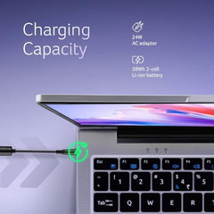 Acer Aspire (2026) Intel Celeron Dual Core N4500 - (12 GB/256 GB SSD/Intel UHD Graphics/Windows 11 Home) Thin and Light Laptop/14.0" HD Display/Pure Silver/1.3 Kg/MS Office 2024