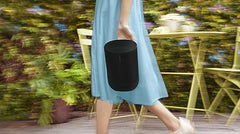 Sonos Move 2 | Wireless Portable Speaker with WiFi, Bluetooth, Amazon Alexa, 24-Hour Battery Life, Wireless Charging Base - Black