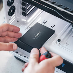 Vansuny 240GB SATA III SSD Internal Solid State Drive 2.5” Internal Drive Advanced 3D NAND Flash Up to 500MB/s SSD Hard Drive for PC Laptop