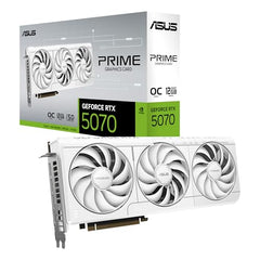 ASUS Dual GeForce RTX 5070 12GB GDDR7 OC Edition Gaming Graphics Card (NVIDIA Blackwell Architecture and DLSS 4, 2.5 Slot Design, SSF, PCIe 5.0, 3X DisplayPort 2.1b, 1x HDMI 2.1b, PRIME-RTX5070-O12G)