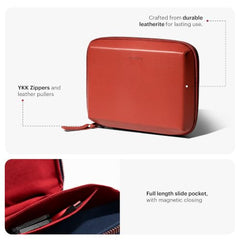DailyObjects Polyester Monkey Shoulder X Do Vault Tech Organizer - Medium, Casual, Orange
