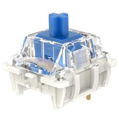 Zjmehty Gateron G Pro3.0 White Switches for Mechanical Keyboard,3-Pin 38gf Linear/Pre-Lubed/Pin-Enhanced Switches(108pcs,White,3-Pin)