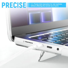 ZORBES® Laptop Cover 13.3 Inch for MacBook Air M1 A2337 A2179 A1932 Mac Book Air 13 Inch Case Compatible with Apple 2020 2019 2018 Release Waterproof Clear Plastic Hard Shell Case Cover Protector