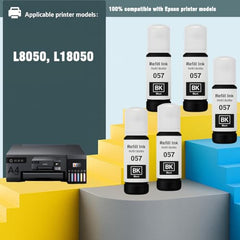 KOSH T664 Refill Ink Compatible for Epson L130, L310, L361, L380, L405, L565, L365, L485, L220, L360, L130, L130 and L380 Printers (4, Black Pack of 4)