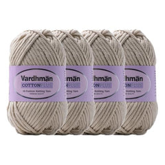 Vardhman Cotton Plus Cotton Acrylic Super Bulky Yarn 16 Ply | Pack-1