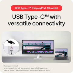 LG 29U511A 73 cm (29 Inch) UltraWide WFHD (2560x1080) IPS Monitor, 100Hz, 5ms(GtG), Anti-Glare, sRGB 99% (Typ.), HDR10, 3-Side Virtually Borderless, DP, HDMI, Headphone Out, Tilt Adjustable (Black)