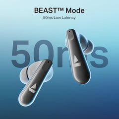boAt Airdopes Prime 513 ANC, ~32dB Active Noise Cancellation, 65H Battery, Multipoint Connectivity, 4Mics ENx, Bluetooth Earbuds, TWS Ear Buds Wireless Earphones with mic (Ivory Glow)