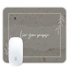 TURTLEWINGS | Mousepad |Aesthetic Strawberry Mousepad – 22x18 cm, 3mm Thick | Abstract Design Non-Slip Rubber Base | Office, Study & Gaming Use | Premium Smooth Surface 2 (Design 08)
