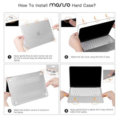 MOSISO Compatible with MacBook Neo Case 13 inch A3404 with A18 Pro Chip