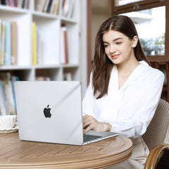 MOSISO Compatible with MacBook Pro 13 inch Case M2 2025, 2024, 2023, 2022-2016 A2338 M1 A2251 A2289 A2159 A1989 A1708 A1706, Plastic Hard Shell&Keyboard Cover&Screen Film&Storage Bag, Serenity Blue