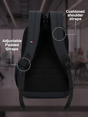 Tommy Hilfiger 27.072 Ltrs Black Laptop Backpack (TH/FERNLAYLAP01)