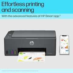 HP Smart Tank 580 All-in-One WiFi Colour Printer | 1 Extra Black Ink Bottle | 1+1 Year Extended Warranty on Registration| Up to 8000 Black & 6000 Colour Prints I Print,Scan & Copy for Office/Home