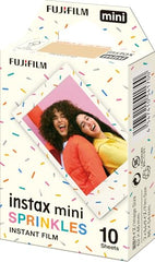 Fujifilm Instax Mini Sprinkles Instant Film - 10 Sheets