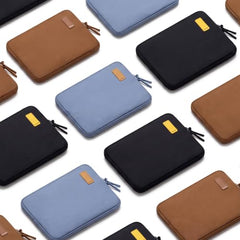 Mokobara The Em Laptop Sleeve Compatible with 14 & 15.6" inch Laptop, MacBook & Notebook | Padded Laptop Compartment with Luggage Sleeve (14 Inch, We Meet Again Sunray (Limited Edition))
