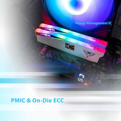 Patriot Memory Viper Elite 5 RGB DDR5 32GB (1 x 32GB) 6000MT/s Module [Video Game] PVER532G60C42W