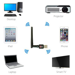 MLD USB WiFi Wireless Adapter Mini Network 300Mbps Windows MAC Linux 802.11n MWL-101-2Pcs