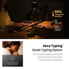 cimetech Keyboard Mouse Combo, 2.4G Ultra-Thin Sleek Design, USB Compact Full Size Wireless Keyboard and Mouse for Windows, Computer, Desktop, PC, Notebook - Grey