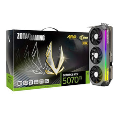 ZOTAC Gaming GeForce RTX 5070 Twin Edge OC Graphics Card - Black | 12 GB | GDDR7 | Dual Fan | SFF Ready | IceStorm 2.0 Advanced Cooling | ZT-B50700H-10P | Only Graphics Card with 5 Year Warranty